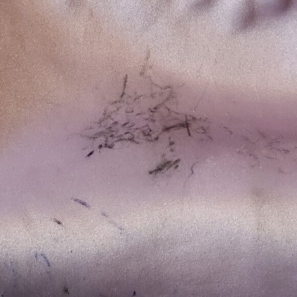 Coach Penelope Hobo Shoulder Bag Signature C Tan Trim Canvas Black Leather Flaws - Picture 14 of 16